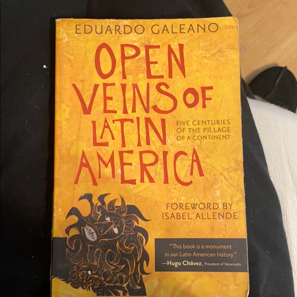 Open veins of Latin America book